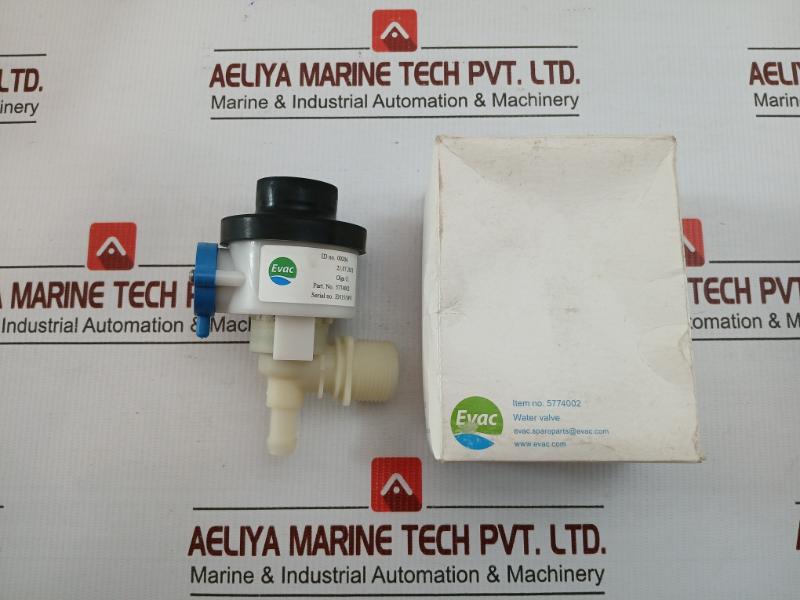 Brand In Evac Water Valve Part No. 5774002