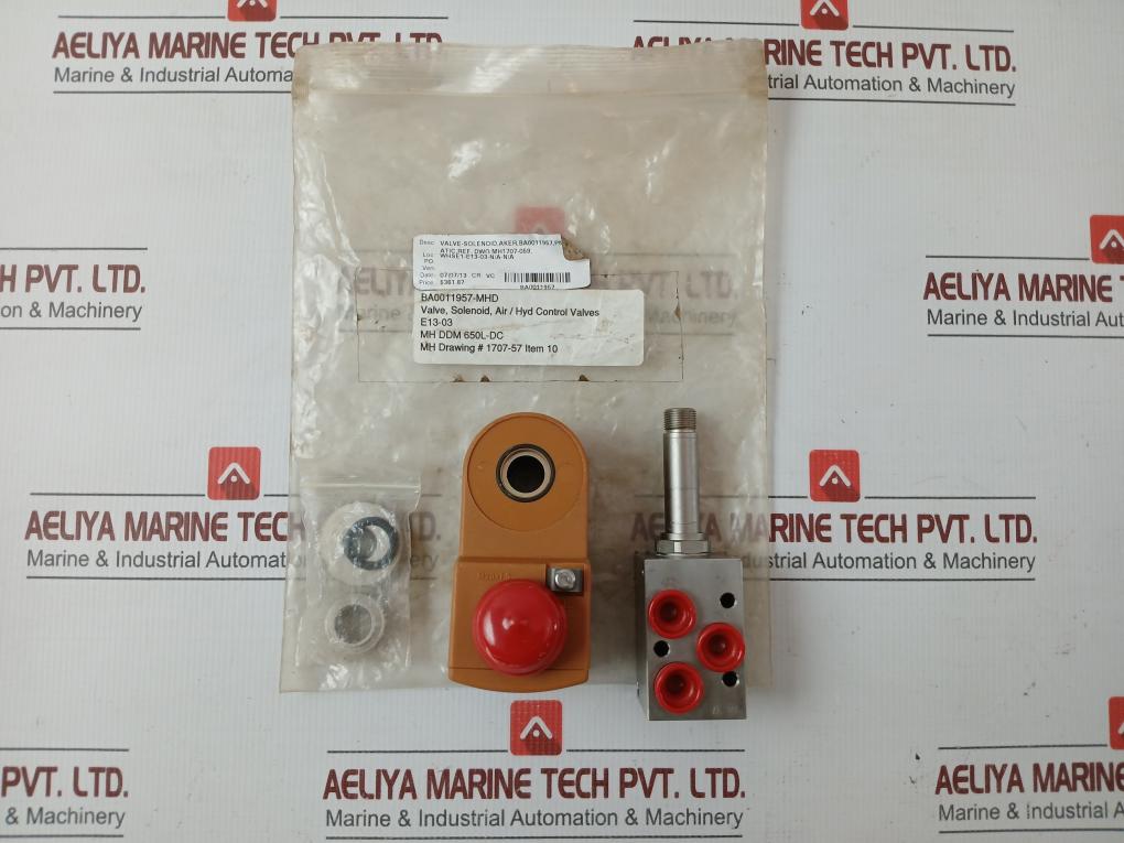 Brand In Parker Lucifer Ba0011957-Mhd Solenoid Valve Set