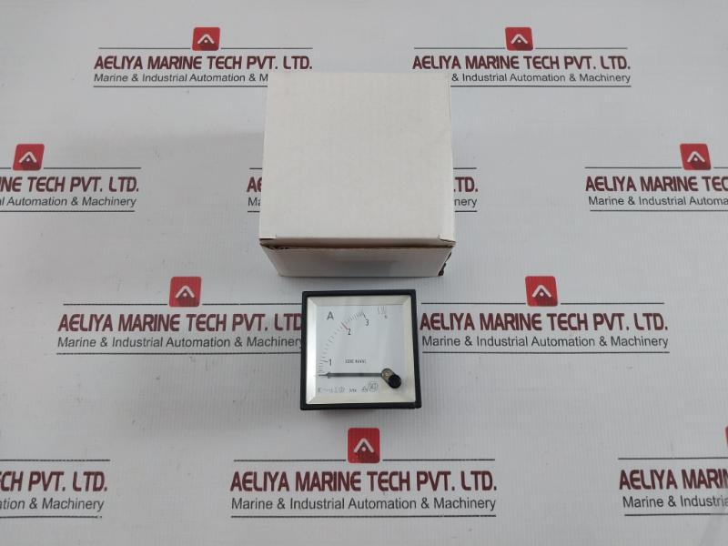 Brand In Saci 0-3/15 A Analog Panel Ammeter