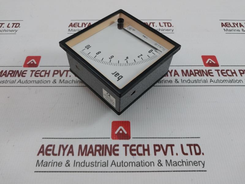Brand In Saci Analog Pressure Meter 0-10 Bar By