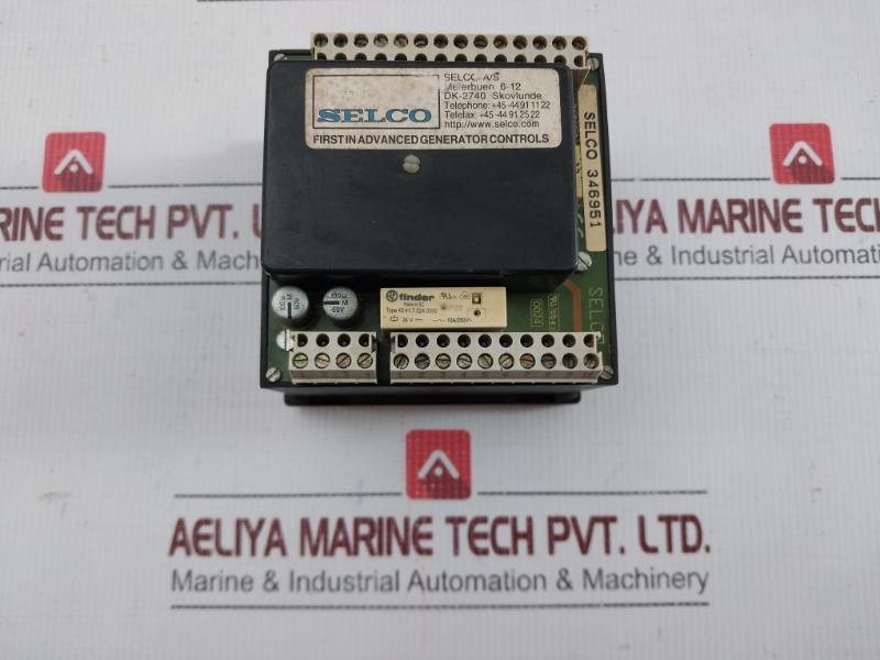 Brand In  Selco First In Advanced Generator Control 24v Part No. M4100-22