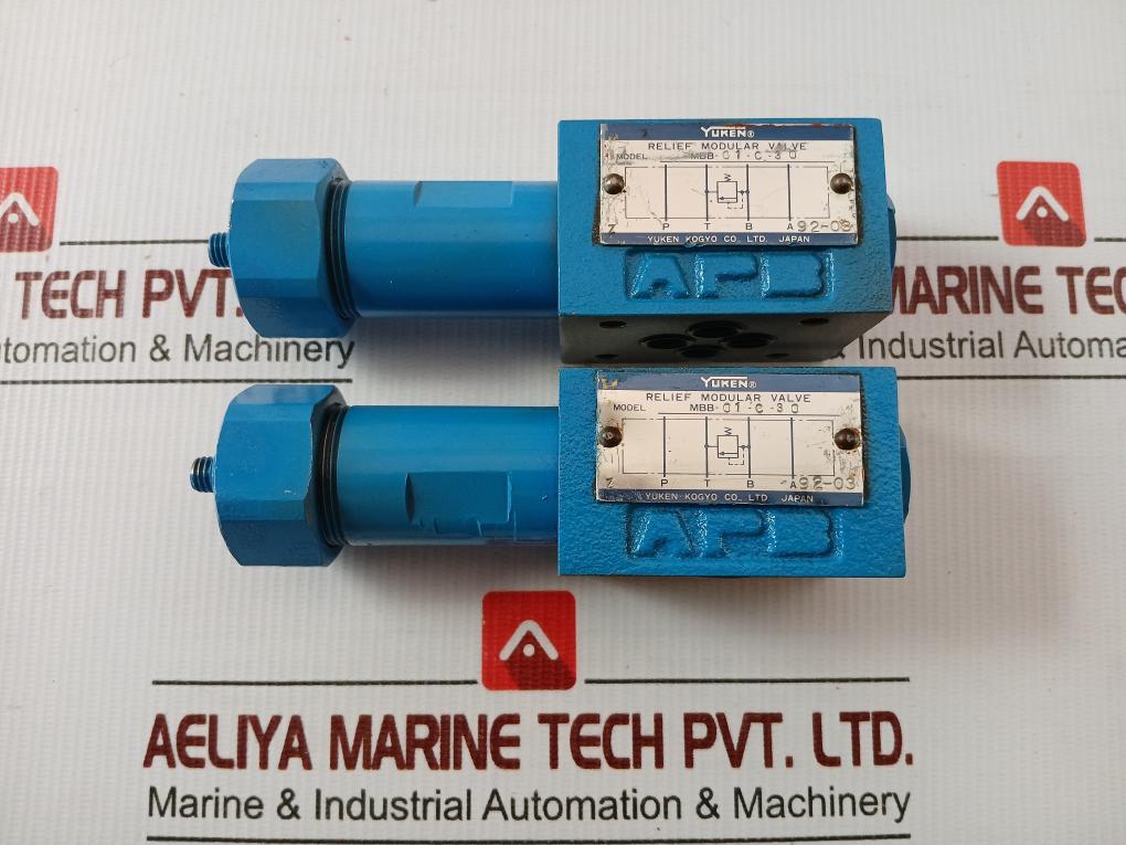 Brand In Yuken Kogyo Relief Modular Valve Mbb-01-C-30