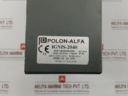 Brand Polon-Alfa Fire Alarm Control Panel Part Number Ignis 2040  230v