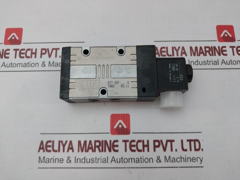 By Rexroth 577 207…0 3/2-Directional Valve 24v Dc 2.1w