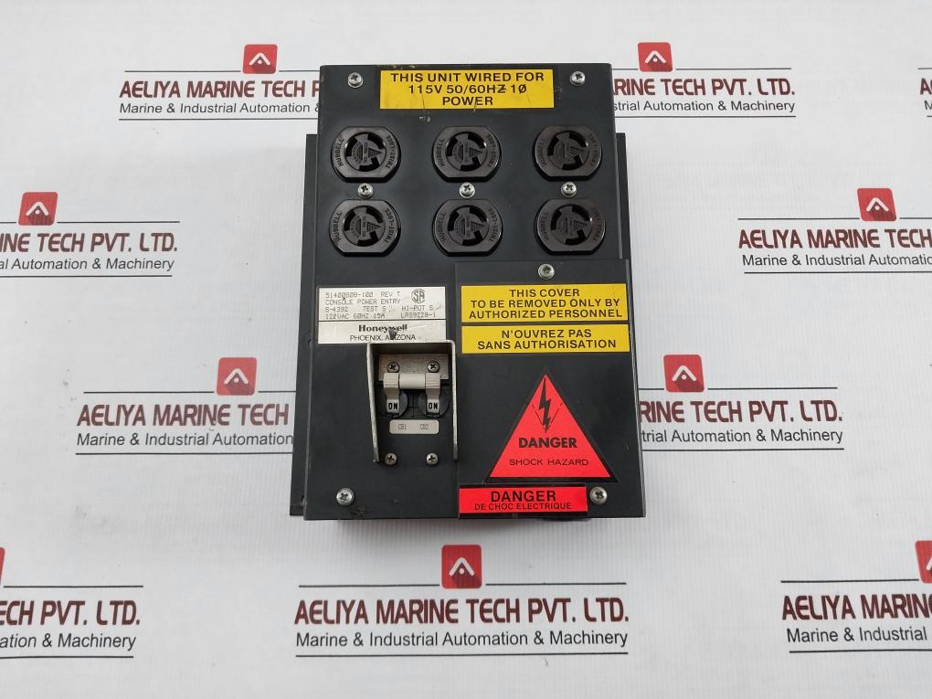 Brand in Honeywell 120vac 60hz 15a Power Entry Console 51400808-100