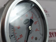 Brannan Cl 1.6 Pressure Gauge 0-10 Bar 0-140 Psi En837-1