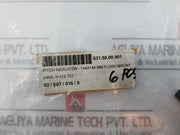 Brodrene Kongsgaarden Astern 100-0-100 Ahead Pitch Indicator, 24V, Ip56