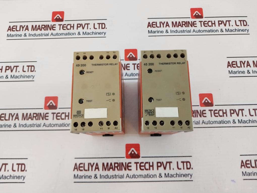 Broyce Control 45200 Thermistor Relay Used