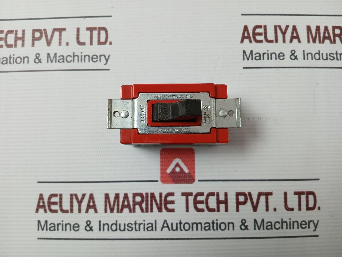 Bryant 20A 120-277V.A.C Toggle SwitchÂ 