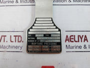 Bs&B Avv 4 Rupture Disk Tef/Ni/Tef/Hast-c