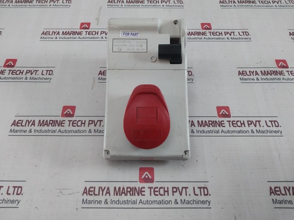 Bticino Cbs316/43 Industrial Plug With Socket 750V 50/60 Hz 16A (Not Working)