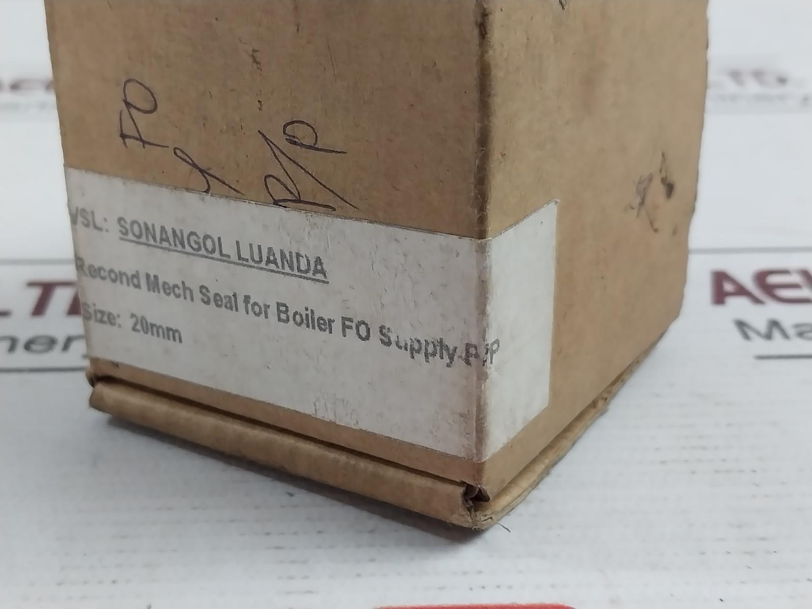 Burgmann 1.4122 Mechanical Seal Set For Pump 20Mm