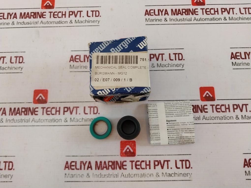 Burgmann Mg12/16-z  751.10.10.062 Mechanical Seal For Pump