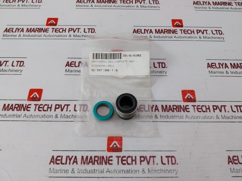 Burgmann Mg12/16-z Mechanical Seal For Pump 751.10.10.062 Mg12