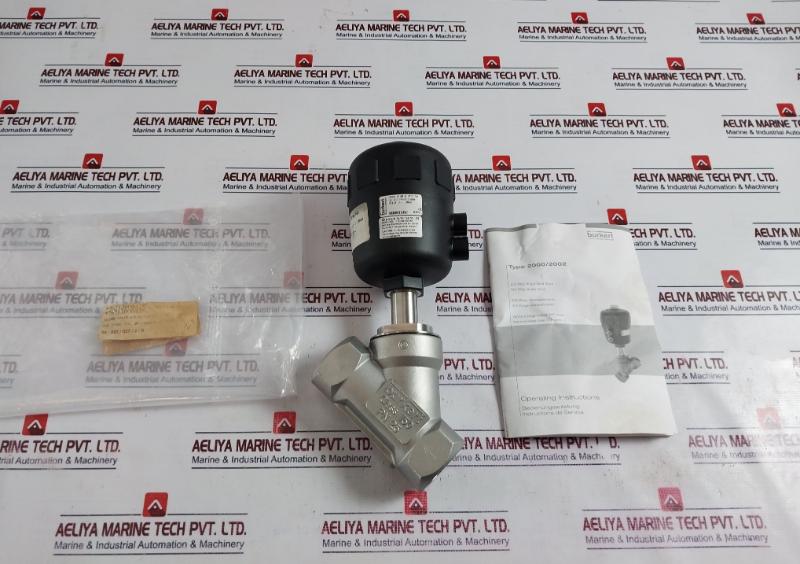 Burkert 2000 B 40 0 Ptfe Va 2/2-way Angle-seat Valve