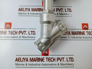 Burkert 2702 2/2-way Angle Seat Control Valve With 8692 Positioner 24V