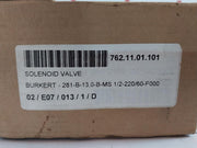 Burkert 5281 B 13.0 Bf Ms Solenoid Valve 2/2 No Brass G1/2 16Bar 230V 50Hz