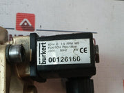 Burkert 6014 C 1,5 Fpm Ms Solenoid Valve 230V 50Hz 3W 00126160 125726 W26Ln