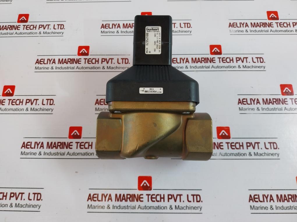 Burkert 6213 A 40,0 Epdm Ms 2/2-way Solenoid Valve G1 1/2 Pn0-10Bar 60Hz 230V