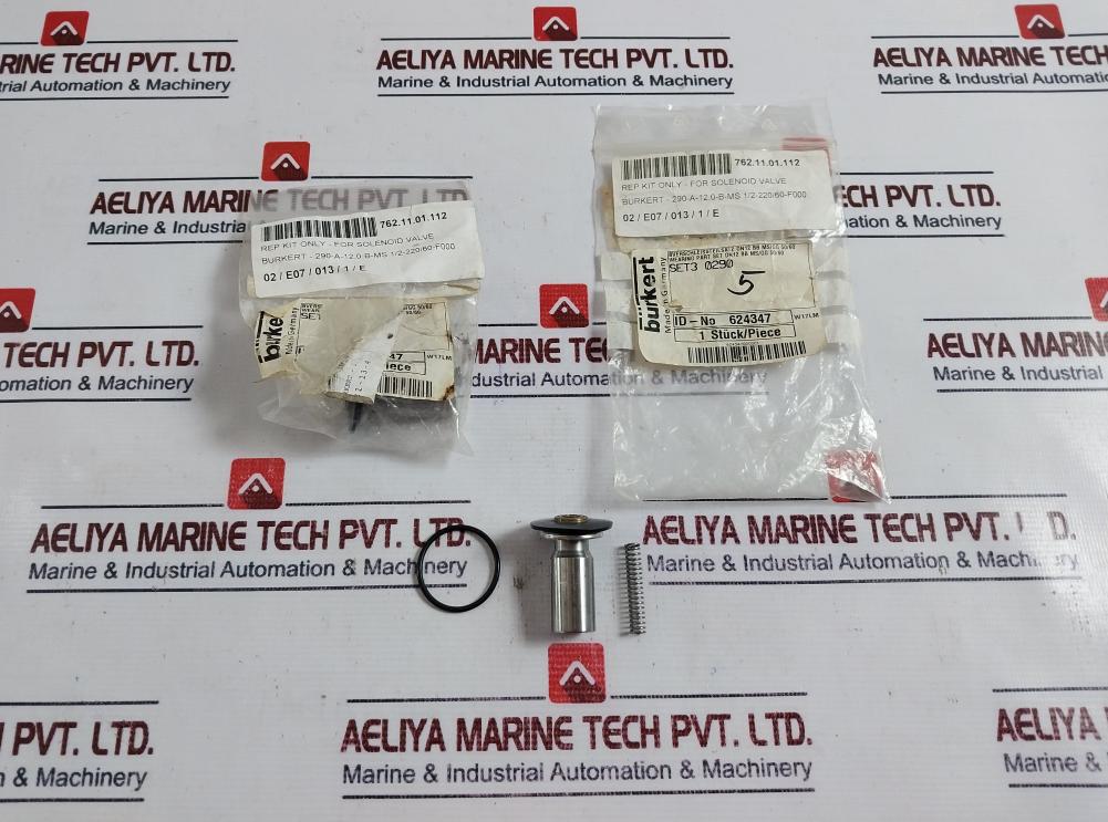 Burkert 624347 Dn12 Nbr Ms/Gg 50/60 Repair Kit For Solenoid Valve 