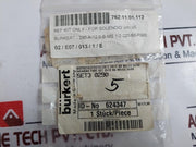 Burkert 624347 Dn12 Nbr Ms/Gg 50/60 Repair Kit For Solenoid Valve 