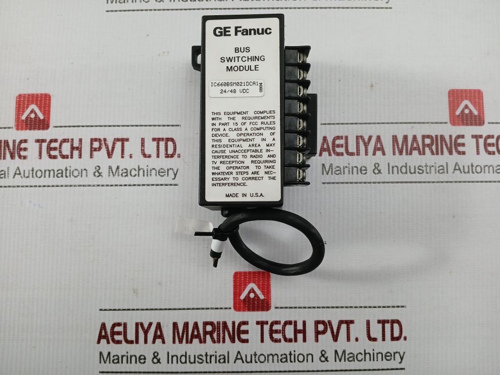 Bus-Switching-Module-24-48Vdc-Ge-Fanuc-Ic660Bsm021Dca1-208068-1
