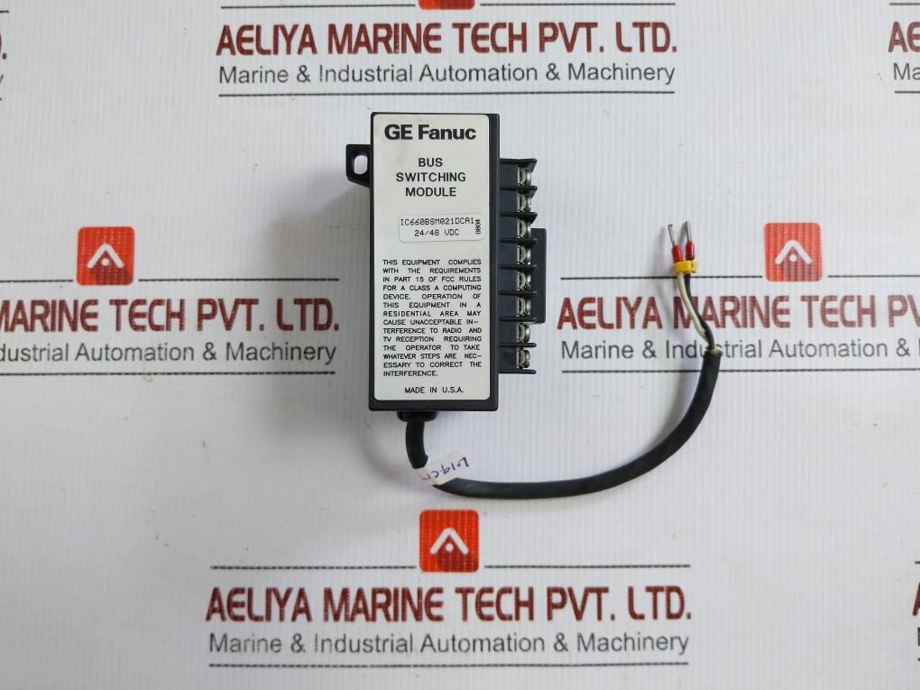 Bus-Switching-Module-24-48vdc-44a729687-002-Ge-Fanuc-Ic660bsm021dca1-Length-19cm-1