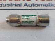 Lot of 5X Bussmann FNQ-R-2 CC-Tron Time Delay Fuse 600VAC