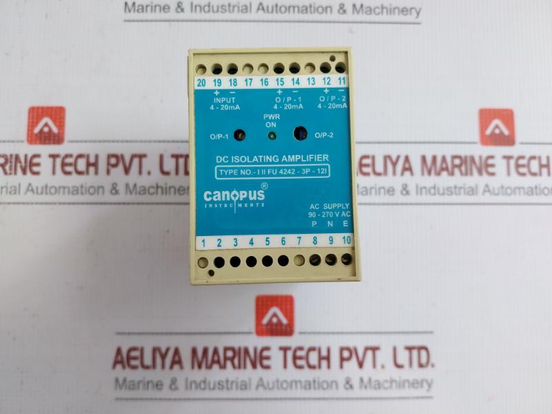By Canopus I Ii Fu 4242-3p-12i Instruments Dc Isolating Amplifier