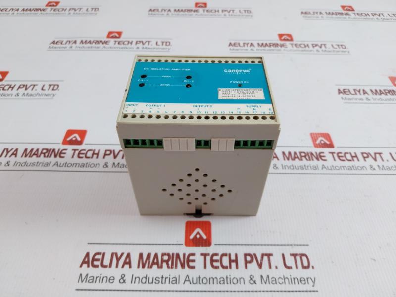 By Canopus Instruments Iiif2a4242m-2 Dc Isolating Amplifier 230v Ac