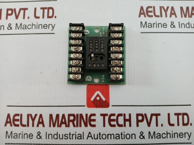 By Curtis Rev-A Relay Socket Board Rs4