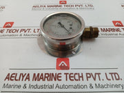 By Daito Bt Pressure Gauge -30 To 300 In Hg Psi/-76 To 20 Cm Hg Kgf/Cm2 In Used