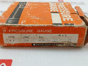 By Daito Bt Pressure Gauge -30 To 300 In Hg Psi/-76 To 20 Cm Hg Kgf/Cm2 In Used