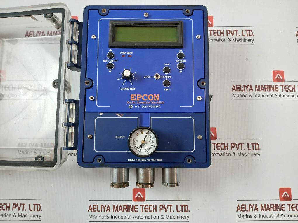 Electro-Pneumatic Controller By Controls Epcon Input 4-20ma/Rtd 0-60 Psi