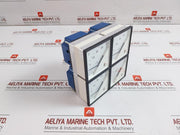 By Frer Analog Triple Scale Current Meter  0-1200a 0-4-20ma