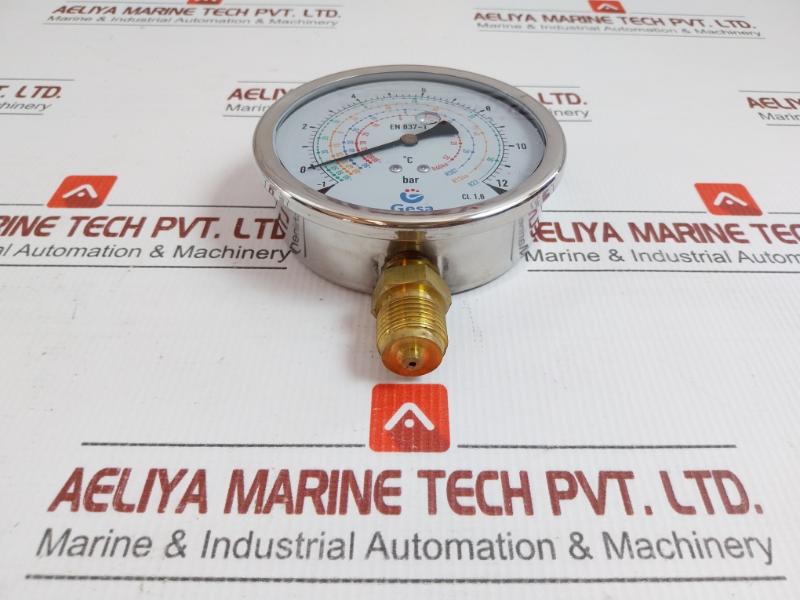 By Gesa Pressure Gauge -1 To 24 Bar -90 To 30˚C