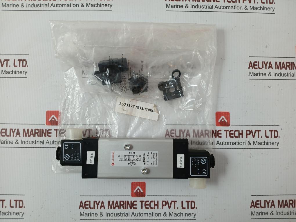 By Imi Herion 2623177 Solenoid Valve With Coil 24vdc