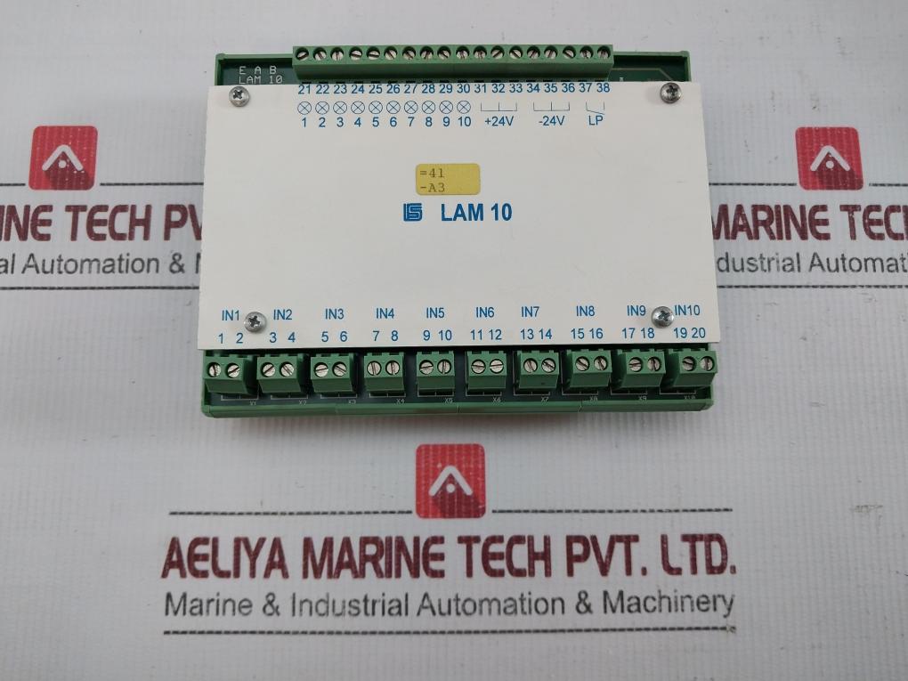 By Is Interschalt Lam 10 Logic Alarm Module In 270 Gm