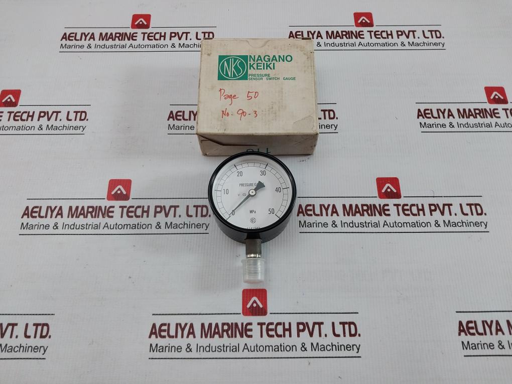 By Nagano Keiki 0-50 Mpa Pressure Gauge Ac10-133