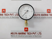 New By Nagano Keiki Pressure Gauge Ac10-131, 0 To 5 Mpa