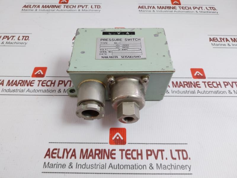 By Nakakita Seisakusho Ns-9-3 Pressure Switch 44kpa Ac110v 5a