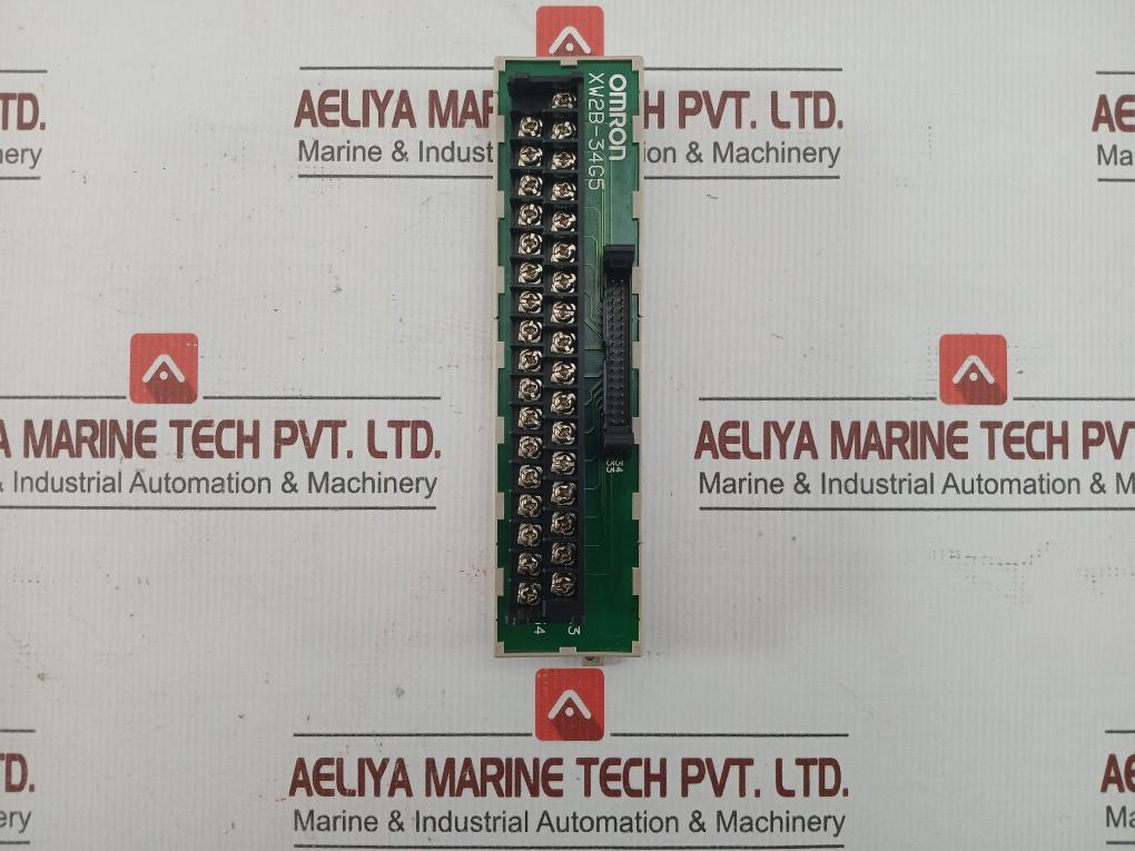 By Omron Connector Terminal Block Conversion Unit Part Number Xw2b-34g5