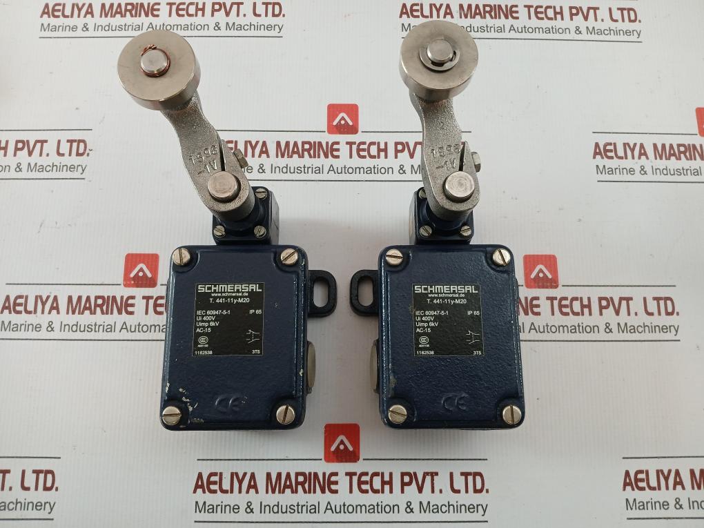 By Schmersal Part Number T.441-11y-M20 Roller Cam Switch Ip65/400v