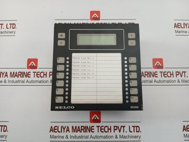 By Selco 24v Analog Alarm Annunciator M3000-30-00