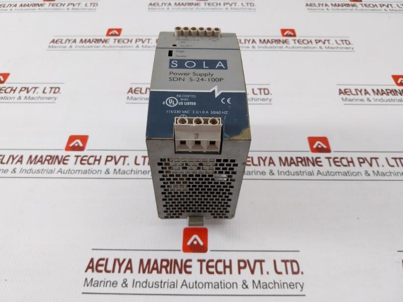 By Sola/Hevi-Duty 115/230 Vac Power Supply Sdn 5-24-100p