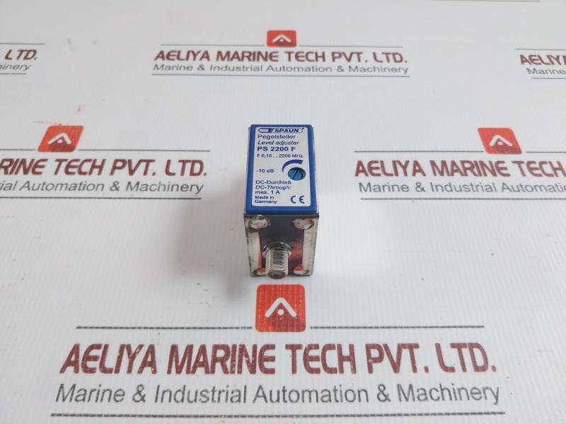By Spaun Ps 2200 F 0, Level Adjuster 15-2200 Mhz