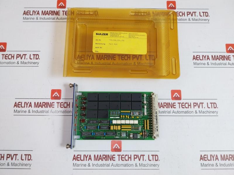 By Sulzer Alarm Ala Pc Board 112.046.024.200