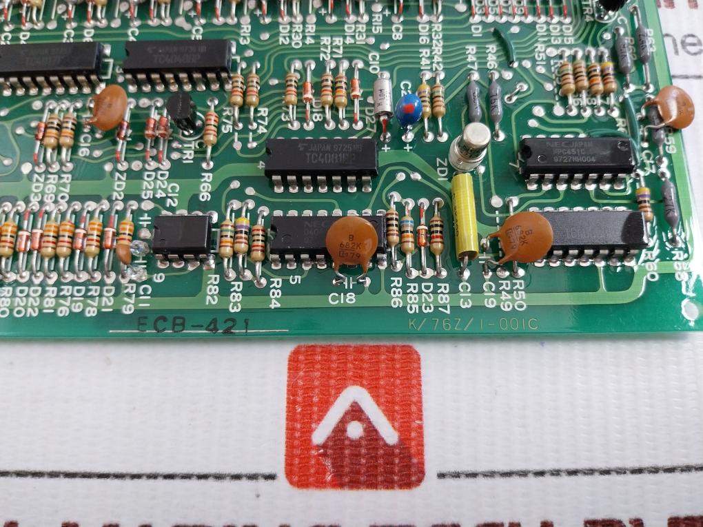 By Terasaki  Industrial Printed Circuit Board Ecb-421 - Used