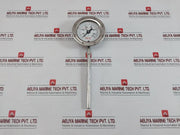 By Therm Ship L-190, D-12.5= Mm Temperature Gauge 50-650˚C