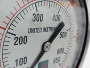 By United Instrument Part No. 50-650˚C Remote Reading Temperature Gauge